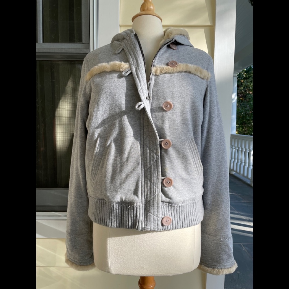 Juicy Couture vintage plush jacket (size XL)